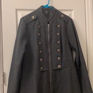 Torrid Military Style Peacoat